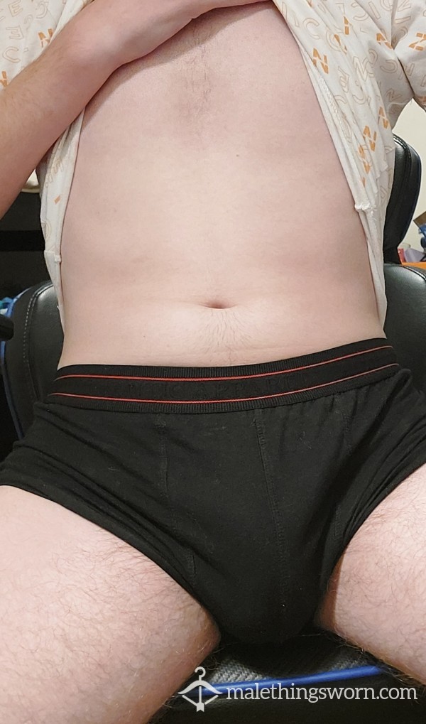 Black Stained Boxers (M)