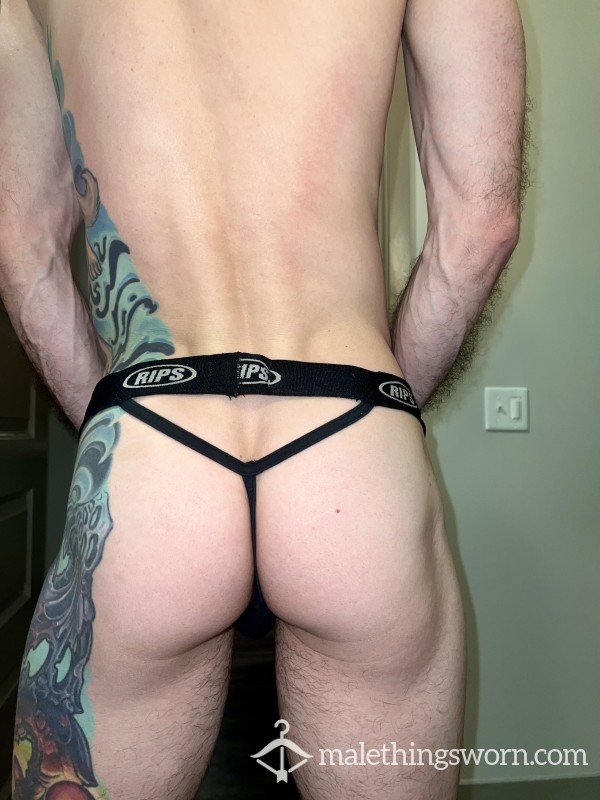 Black T Thong By Rips
