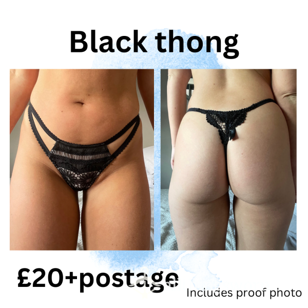Black Thong