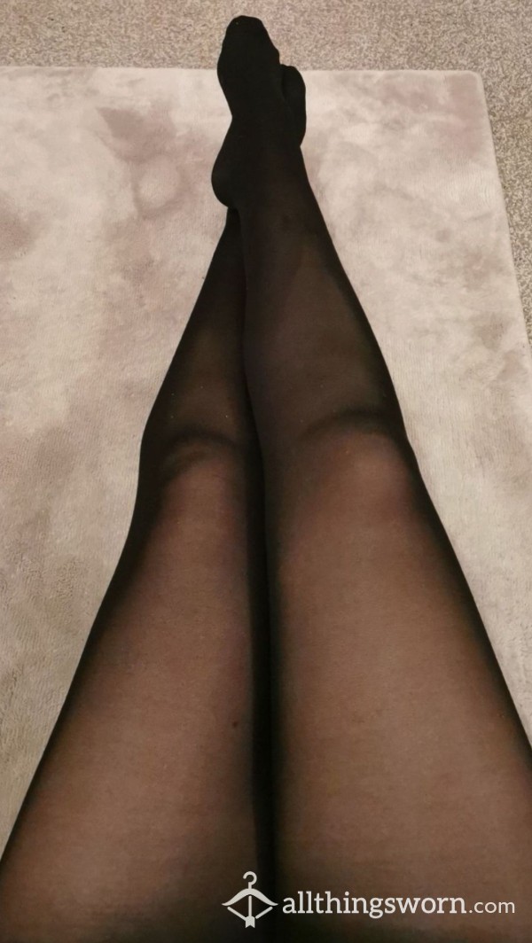 Black Tights Worn By Me For As Long As You Want 💕