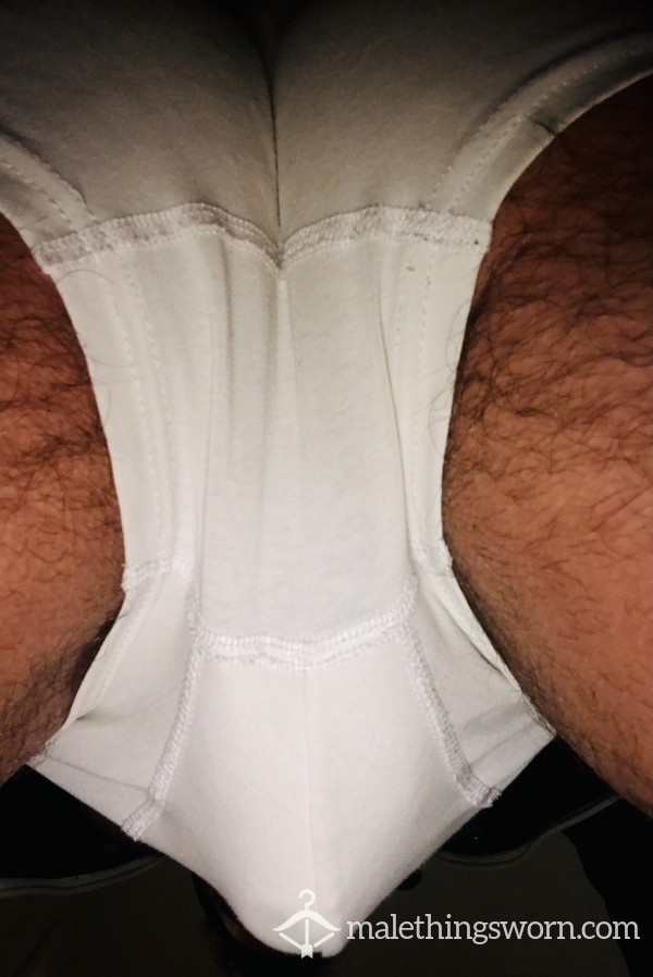White Under Pants