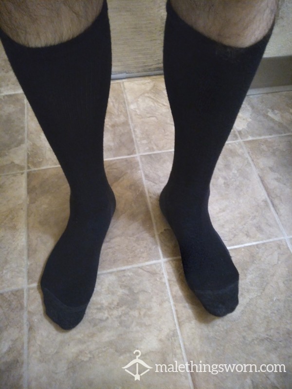 Black Work Socks photo