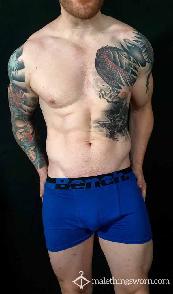 Blue Bench Boxers