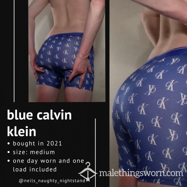 Blue Calvin Kleins