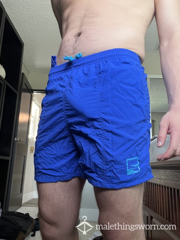 Blue Swim/hiking Shorts