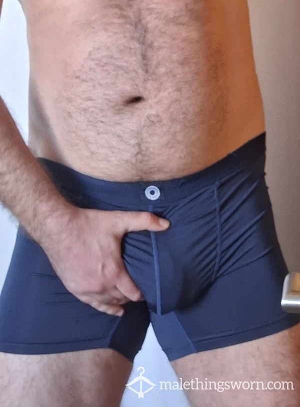 Blue Well Worn Boxers