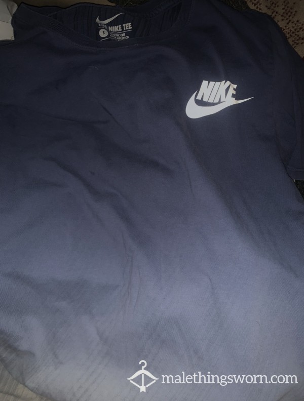 Blue&white Sweaty Nike Shirt