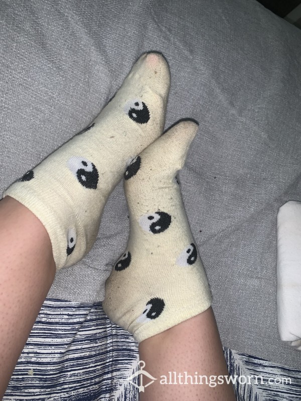 Bobbly, Worn Nurses Socks 🤍