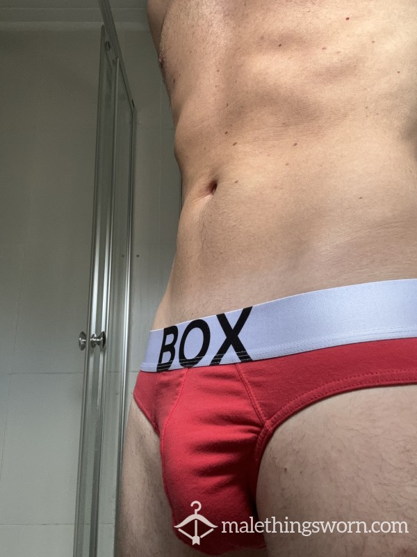 Box Briefs - Red