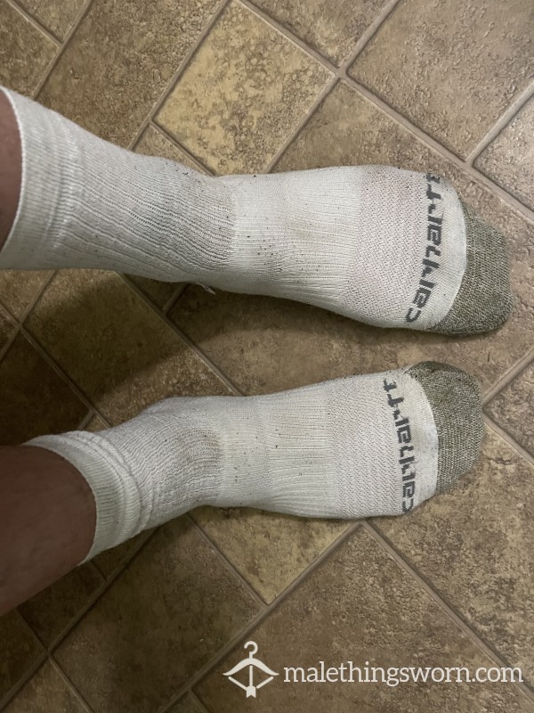 Brand New Carhartt White Mens Socks