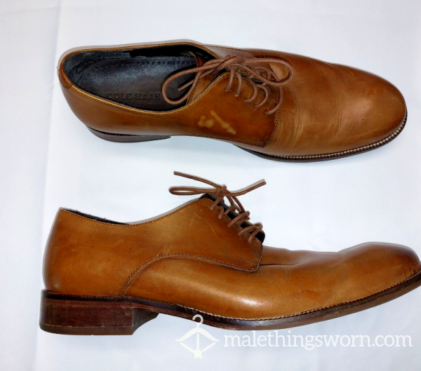 Brown Leather Work Shoes