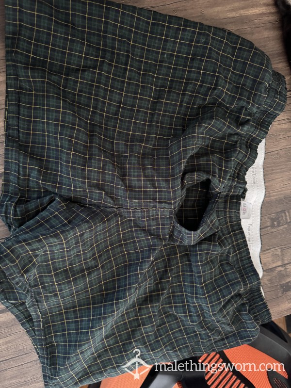 Buddy's Boxers Size S. Unwashed.