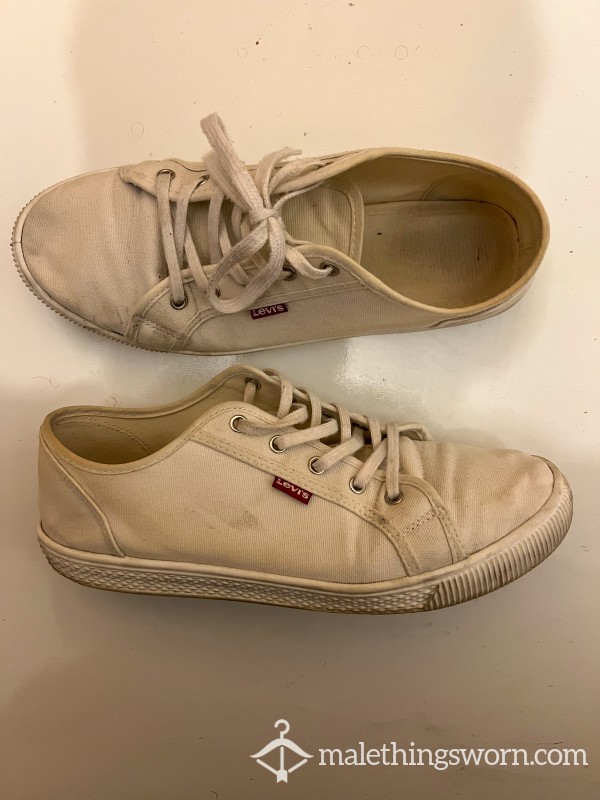 BW WHITE LEVIS SNEAKERS
