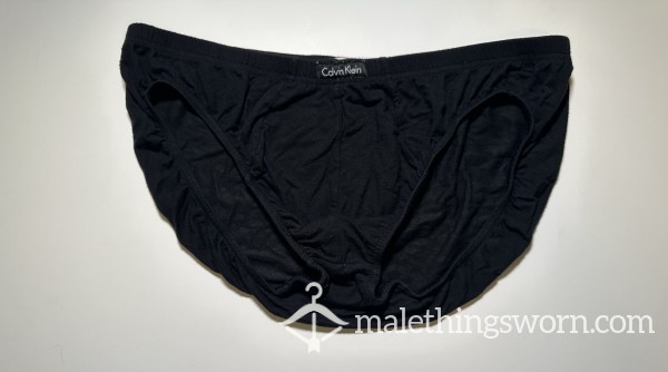 Calvin Klein Bikini Brief - Large, Black