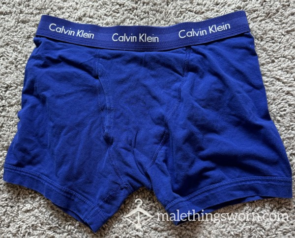 Calvin Klein Boxer Briefs (Blue)