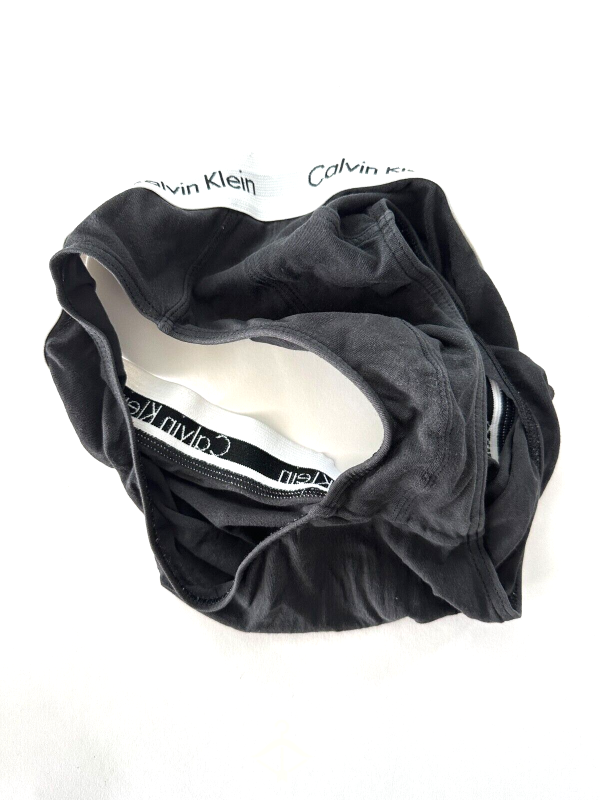 Calvin Klein Black Brief (M) Well-worn By A Boy Stockholm.