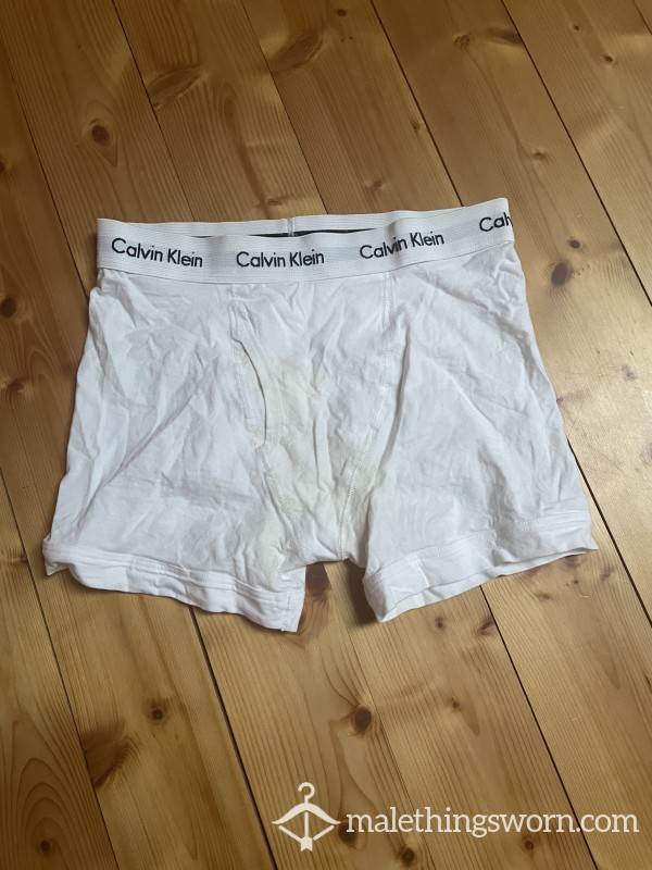 Calvin Klein Briefe With Pee Stains (and A Little Extra Love In The Back)