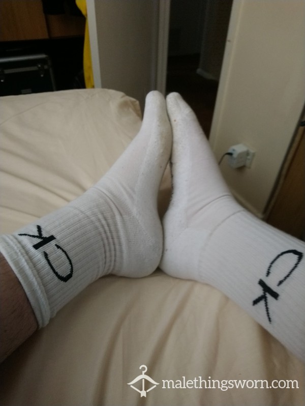 Calvin Klein White Socks Comfy