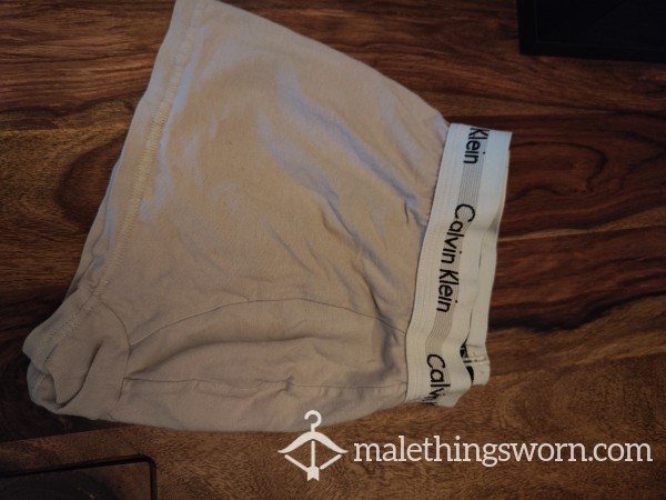 Calvin Klein White Underwear Worn :)