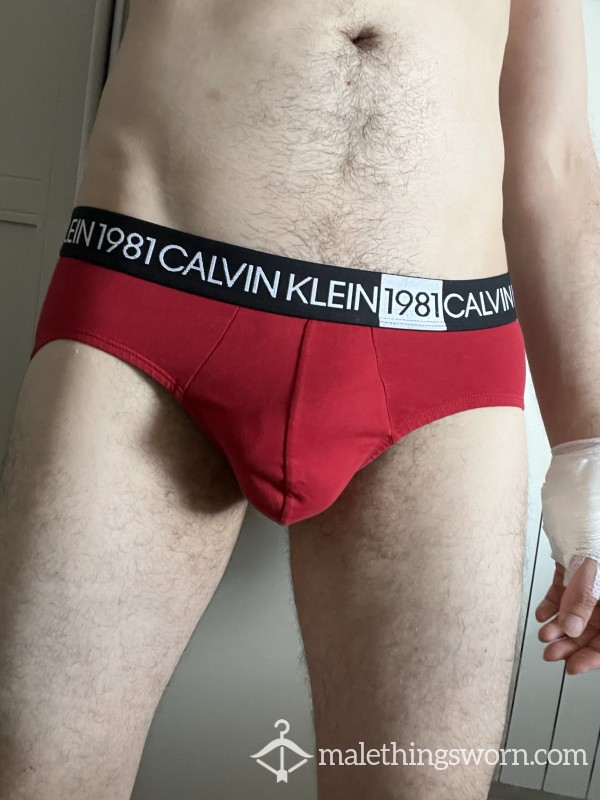 Camping Worn Red Calvin’s