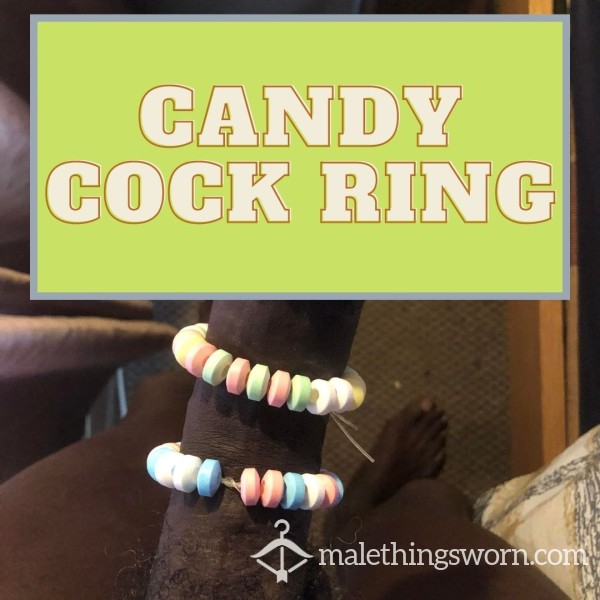 Candy Cock Ring - Worn By BBC - Free Video !!