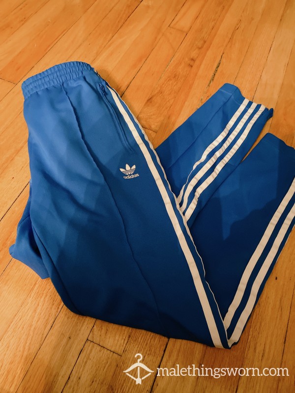 Chalie's Used Adidas Blue Track Pants