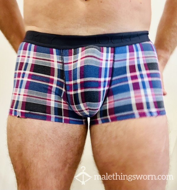 😜 CHECK PATTERN JOCKEY BOXER TRUNKS – FREE UK SHIPPING WITH TRACKING. INTERNATIONAL SHIPPING AVAILABLE. 😜