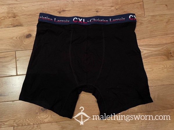 Christian Lacroix CXL Black Boxer Shorts (M)- Ready To Be Customised For You photo