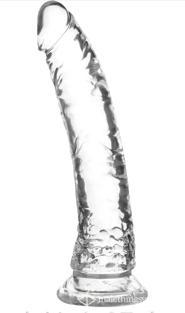 Clear Dildo 8.6” Large