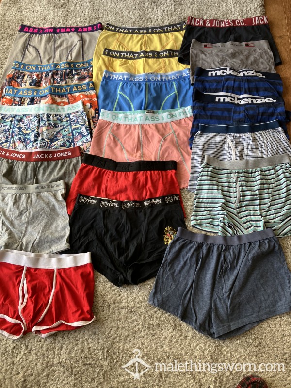 Clearout Of Boxers - £2 Each