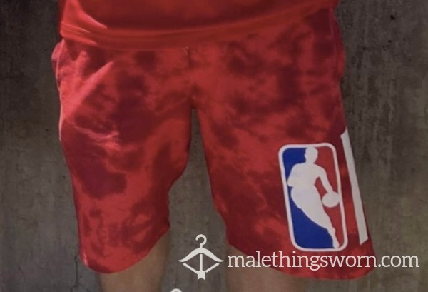Red Clippers Cotton Shorts