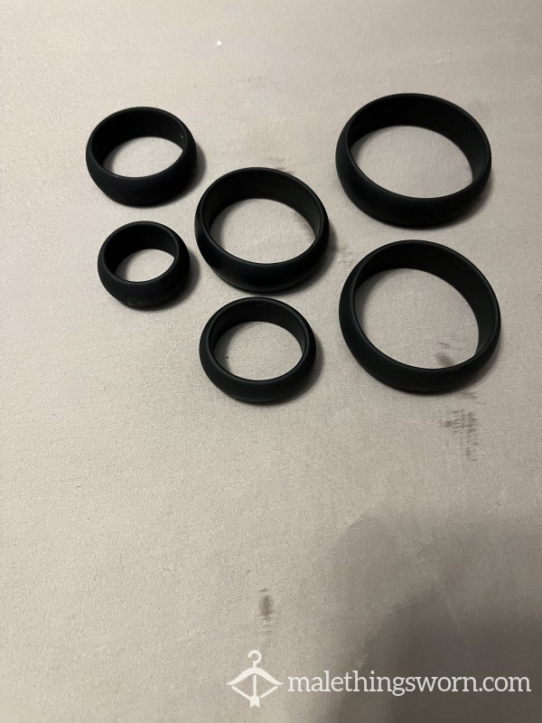 Cock Rings - Multi Size Pack