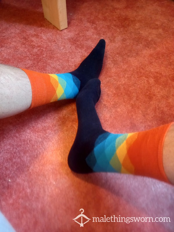 Colourful Long Socks, Customizable! 😉🙈