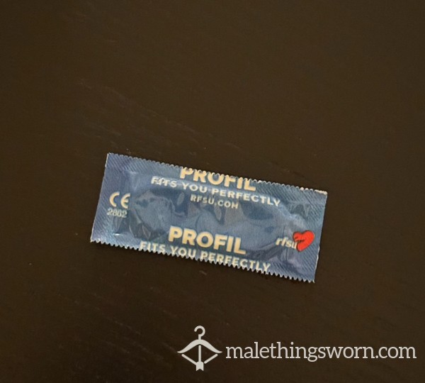 Condom Filled With Twink Cum