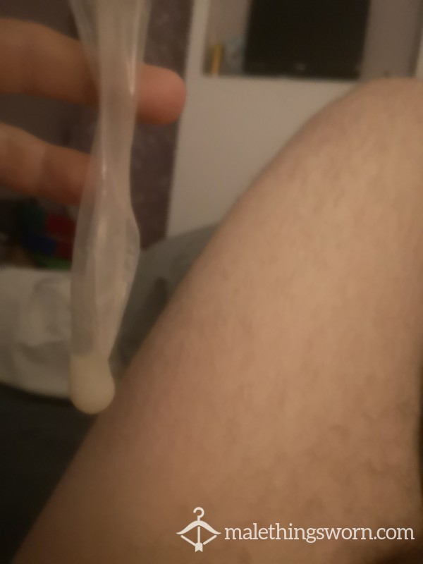 Condom With Fresh Cum