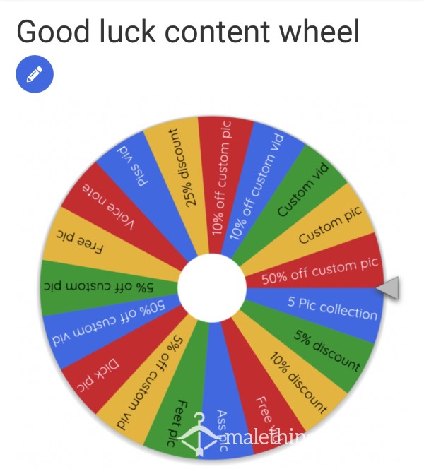 Content Spin The Wheel