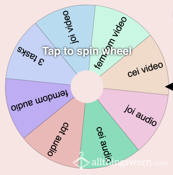 Content Surprise Wheel Spin