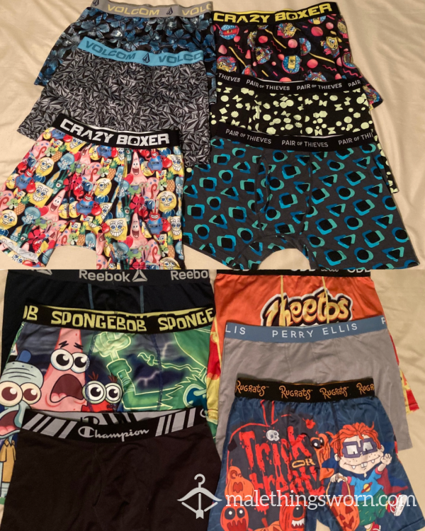 Boxers Briefs . Different Styles And Colors. Size M/L