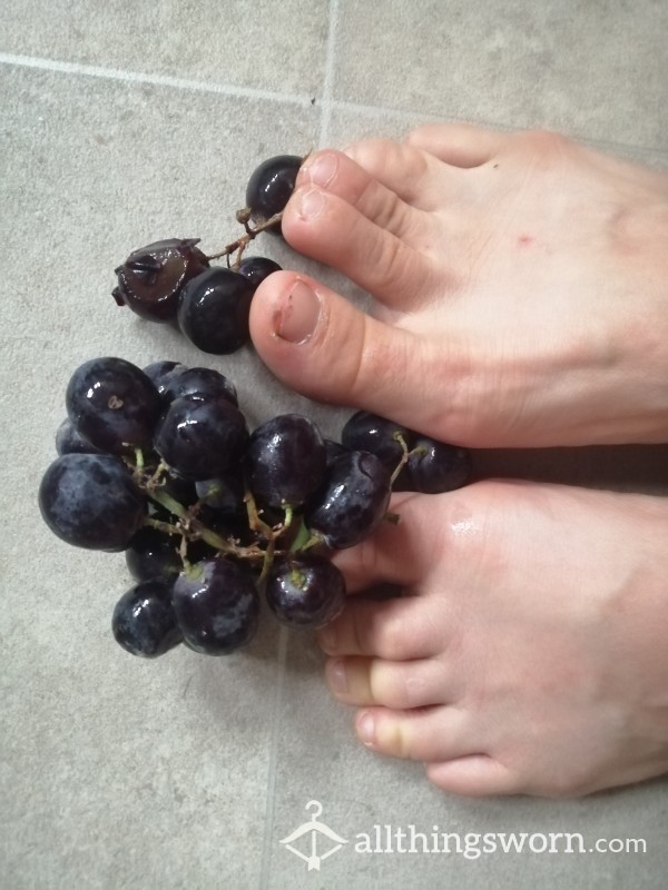 Crushing Grapes With My Feet 🍇