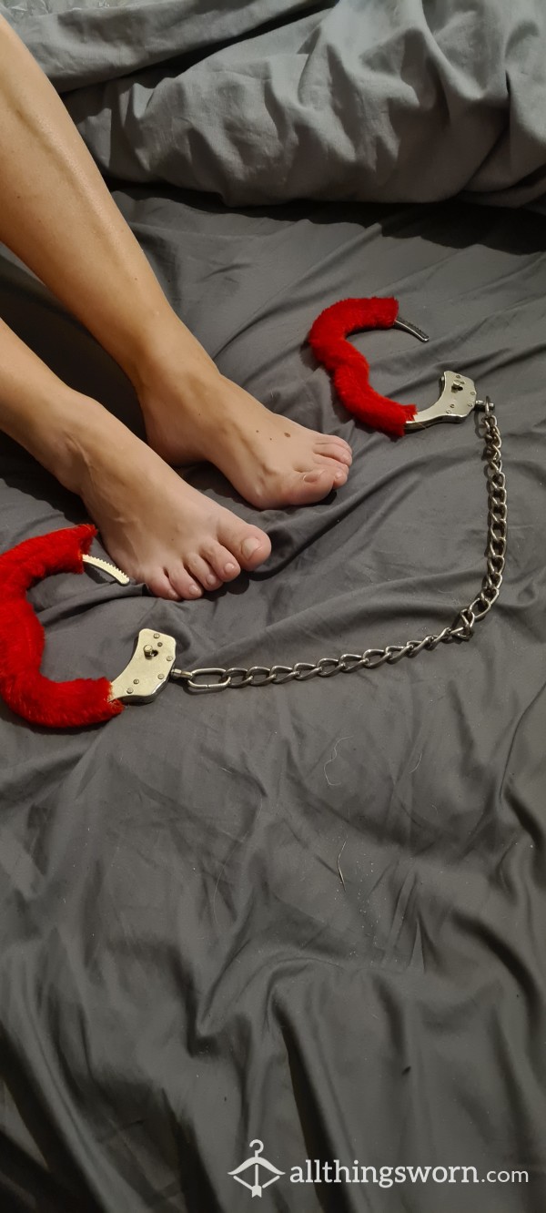 Cuffed Ankles - Kinky Night In