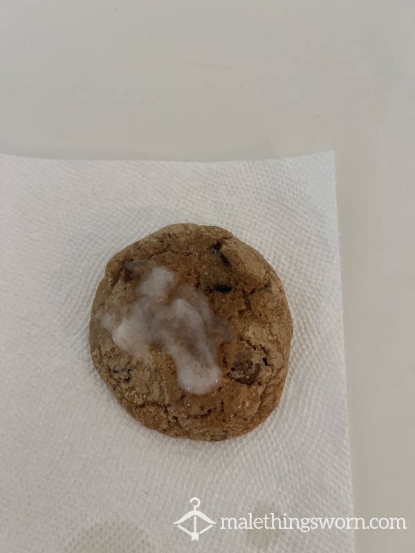 Cum Covered Cookie