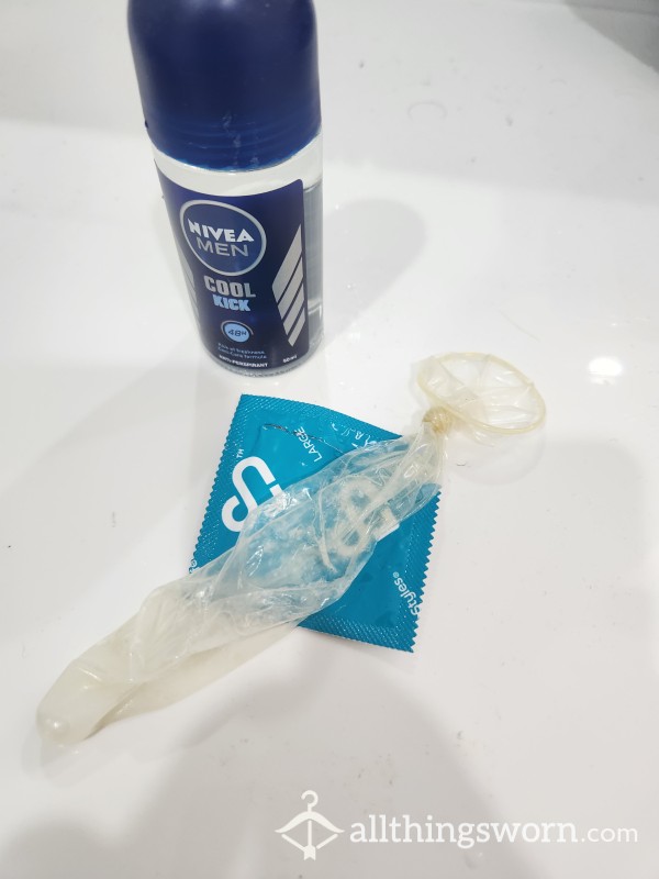 Cum Filled Condoms Used With My Wife