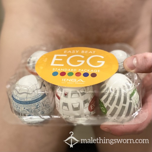 Cum Filled Tenga Egg (includes Video)