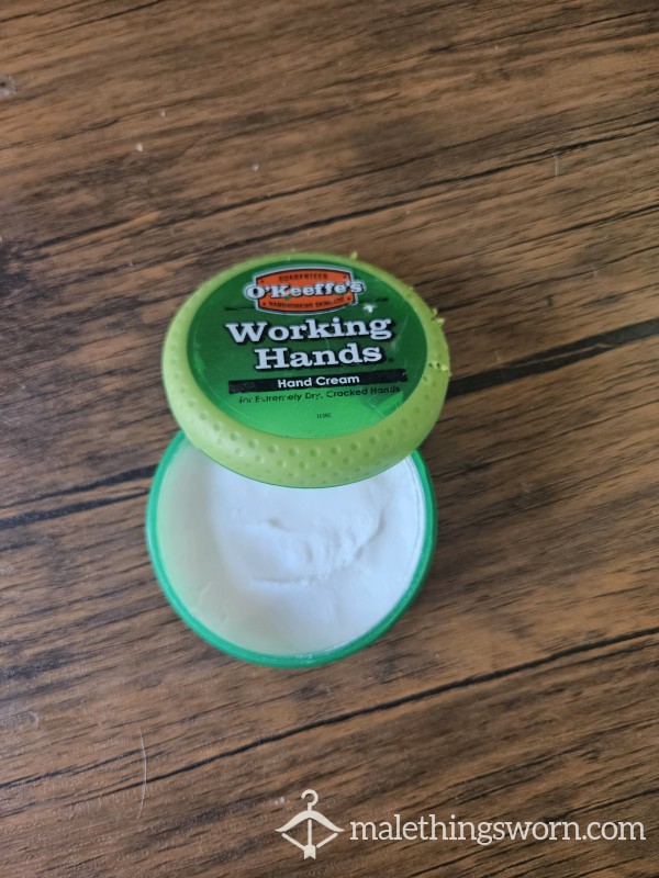 Cum Infused Working Hand Cream