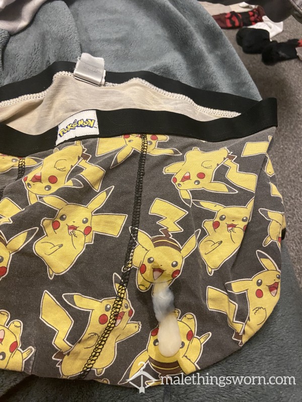 Cum On Pikachu Boxers