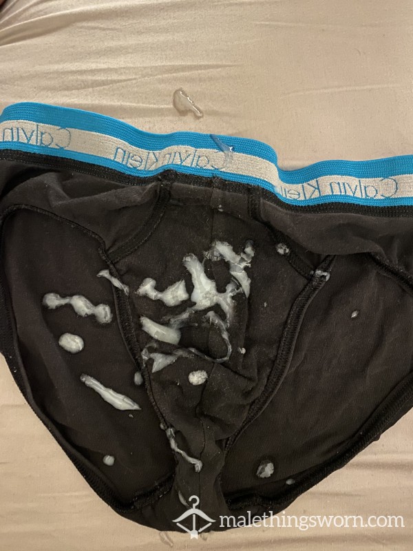 Cum Stained Briefs From Huge Double Load