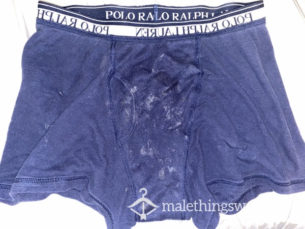 Cum Stained Polo Boxer Briefs