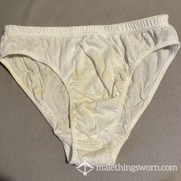 Cum-stained Tighty-whities