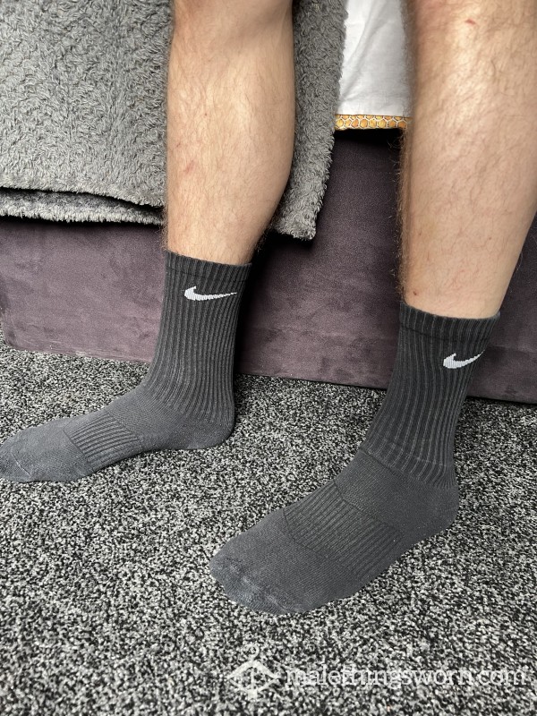 Cummed In Worn Nike Socks