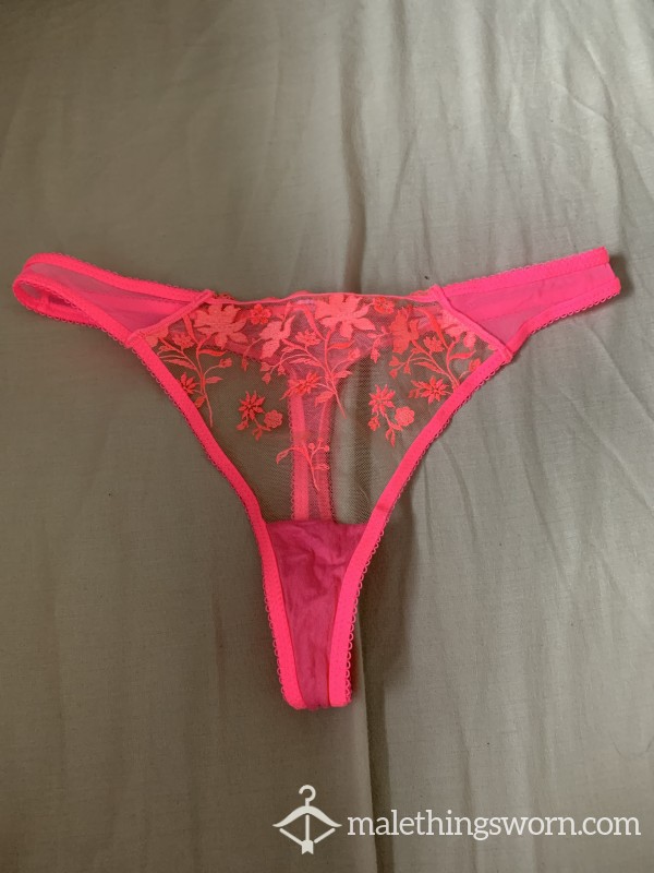Cummed Pink Panties